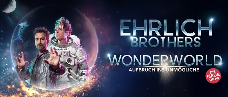 <b>Sichere dir jetzt Tickets für die neue Tour der Ehrlich Brothers!</b>